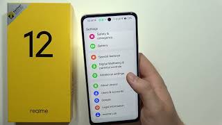 Realme 12 5G: Unlock Developer Options - Enable Developer Mode