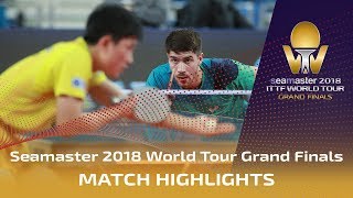 Tomokazu Harimoto vs Patrick Franziska | 2018 ITTF World Tour Grand Finals Highlights (R16)