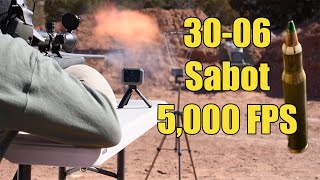 Sabot testing the 30-06 with M855