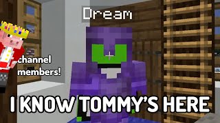 Technoblade Distracts Dream with Channel Members