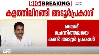 കളത്തിലിറങ്ങി അടൂർ പ്രകാശ്; ഡൽഹിയിൽ ചെന്നിത്തലയുമായി കൂടിക്കാഴ്ച നടത്തി; നീക്കം എന്തിന്?