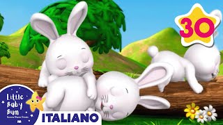 I Coniglietti Dormiglioni | Little Baby Bum Italiano | Canzoni per Bambini