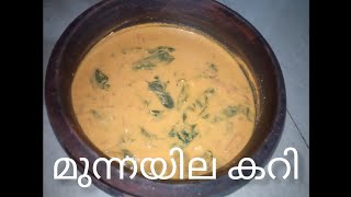 മുന്ന ഇല കറി || munna ila curry || nadan style