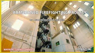 Exploring Abandoned Firefighting Facility Warning Graphic Content