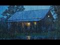 Sleep-inducing Rain Sound is Created by Heavy Rain - White Noise Makes You Feel Refreshed and Sleep