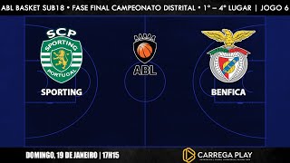 Basket Sub18 | Sporting x Benfica