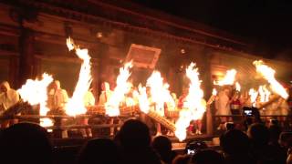 滝山寺 鬼祭り 2015