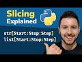 Python Slicing String and List | Python Slice Notation Explained