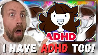 I HAVE ADHD TOO! Jaiden Animations I found out I have ADHD. (REACTION!!!)