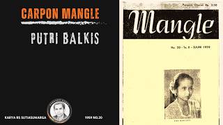 Putri Balkis Tina Majalah Mangle