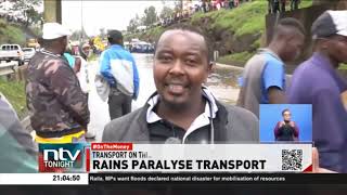 Rains paralyse transport across major roads; 4 roads closed