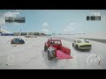 snow racing on wreckfest it s hard