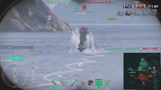 【World of Warships：Mainz】その198：結局担当戦域の撃沈リボンを全部ゲット【迷珍場面動画】