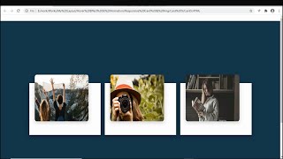 CSS Responsive Card Hover Effects Html5 & CSS3