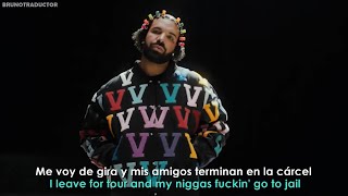 Drake - 8AM In Charlotte // Lyrics + Español // Video Official