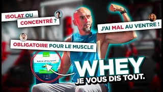 Les WHEY : utilisation, dangers, dosage, dopage, mythes... je vous dis tout ❗️