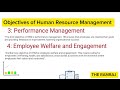 objectives of human resource management l objectives of hrm