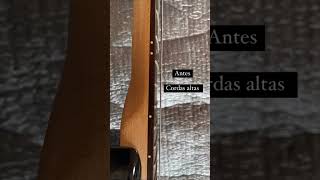 Guitarra Giannini -  Regulagem e Limpeza Elétrica #shorts #luthier #luthieria #musician #music