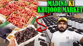 Madina Fresh Khajoor Market today AJWA Wholesale Price Update