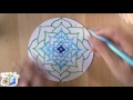 tutorial 01 mandala lotus flower very easy