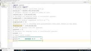 Python Practice: How to make Hangman with Python