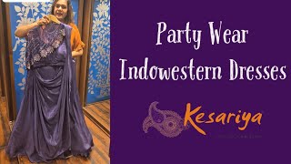 Party Wear Indowestern Dresses - 1358