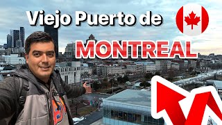 Explora el Viejo Puerto de Montreal 🇨🇦 en invierno ❄️