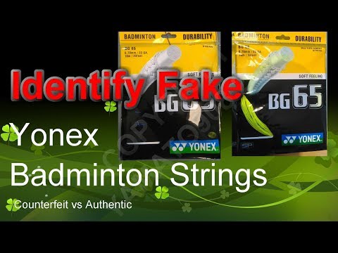 Identify Fake Yonex Badminton Strings Identify Fake Yonex Badminton Strings
