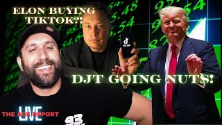 Trump's DJT Stock is EXPLODING Before the Inauguration! And is Elon Musk Going to Buy TikTok?