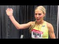 valby returns in her pro debut the superstar runs a 3k pr of 8 34 at the new balance grand prix