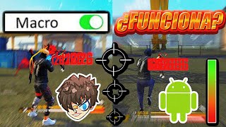 ENCONTRÉ La "MACRO" para ANDROID FREE FIRE 😱 Como ACTIVAR "MACRO" en ANDROID FREE FIRE 2021 ✅