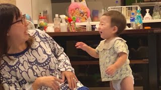 爆笑する息子👶🏻#shorts