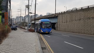 [서울 간선] 741번 진관공영차고지-세곡동(전 구간) 주행영상(Jingwan Public Bus Garage-Segok-dong)