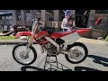 the best 2 stroke 250 honda ever 2001 honda cr250r