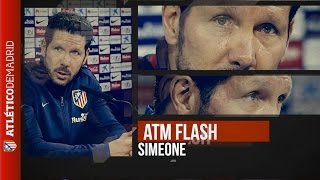 #ATMFlash | Rueda de prensa de Simeone previa al Atleti-Athletic | Simeone’s press conference