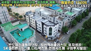 구미시 사곡동 원룸매매 / 대지/연면적 : 234.5㎡ / 447.79㎡ / 매매가 : 8억2천만원 / 실투자금 : 1억1800만원 / 순수입 : 205만원