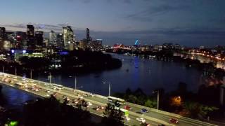 Brisbane at Sunset