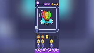 Pixel Flow Level 110 Solution Walkthrough