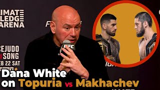 Dana White REACTS to Topuria vs. Islam CHAOS! (UFC Seattle Post Fight)