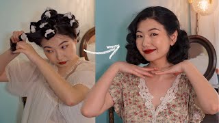 My Vintage Hair Routine