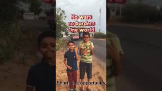 sensational message by village kids #shorts #motivational #village