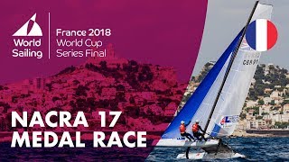 Full Nacra 17 Medal Race - Sailing's World Cup Series Final | Marseille, France 2018