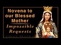 Novena to Our Blessed Mother for Impossible Requests ~ For Three Special Intentions