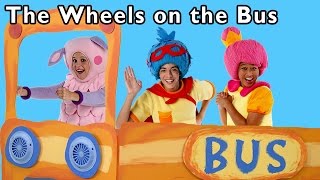 Drive Around Town | Wheels on the Bus + More | Mother Goose Club Phonics Songs