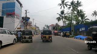 Drive from Elamkulam to Kesavadasapuram via Prasanth Nagar