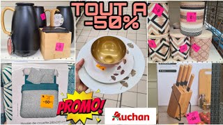 AUCHAN🚨😱PROMO TOUT A -50% 13.04.21 #AUCHAN_FRANCE #PROMOTION #VAISSELLE #DÉCORATION #BONPLAN