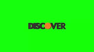 Discover Logo Icon Revolving 3D Animation Loop on Green Screen | 4K | FREE TO USE