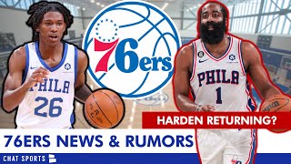 Philadelphia Sixers RECRUITING James Harden To Return? Terquavion Smith Summer League | 76ers Rumors