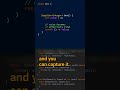 What does capturing a variable mean? #javalanguage #javacoding #javatips #javacodinginterview