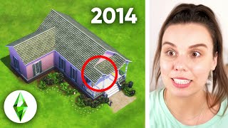 I tried to renovate this basegame house with no money - The Sims 4